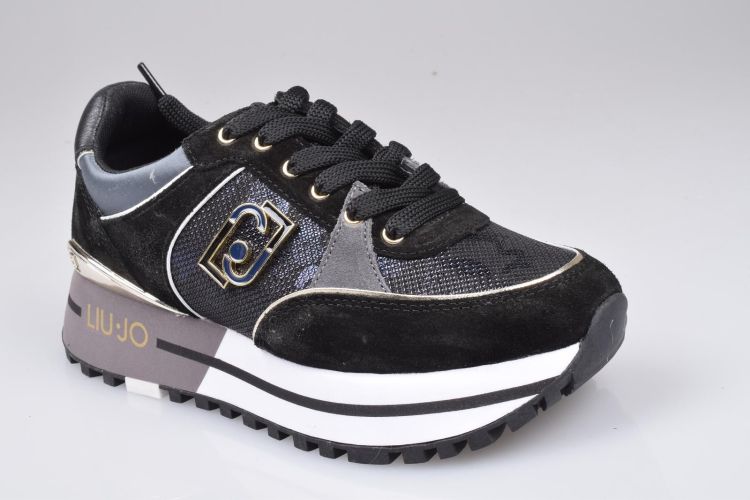 Liu.Jo Shoes Veter Blauw dames (LIU JO MAXI WONDER 20 - BF2097 PX255 S1181 Blu/Black) - Mayday (Aalst)