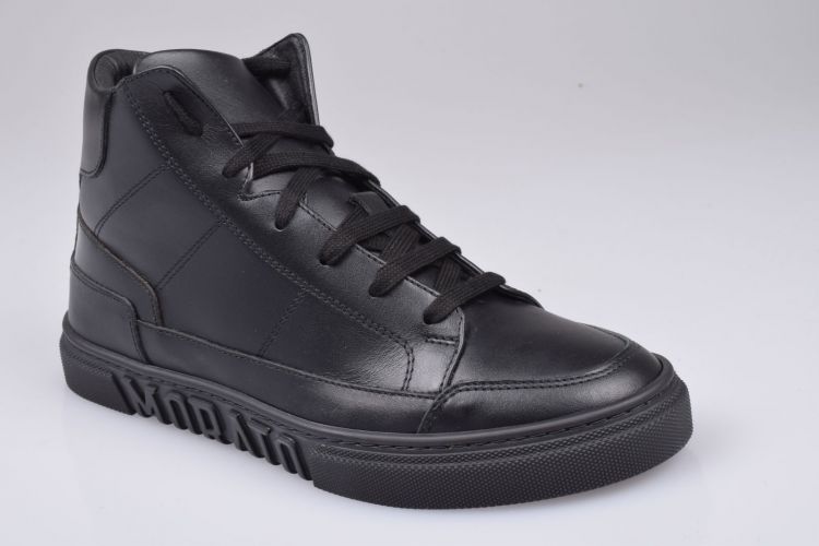 A. Morato Shoes Mid Zwart heren (MORATO SNEAKER MID - MMFW01316-LE300001 9000 Black) - Mayday (Aalst)