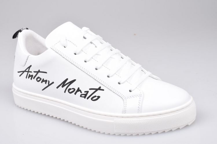 A. Morato Shoes Veter Wit heren (MORATO SNEAKER - MMFW01375 LE300001 1000 White) - Mayday (Aalst)