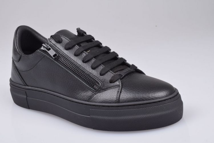 A. Morato Shoes Veter Zwart heren (MORATO SNEAKER - MMFW01331-LE300002 9000 Black) - Mayday (Aalst)