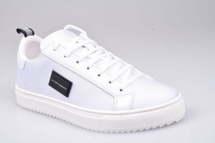 A. Morato Shoes Veter Wit heren (MORATO SNEAKER - MMFW01275-LE500019 1000 White) - Mayday (Aalst)