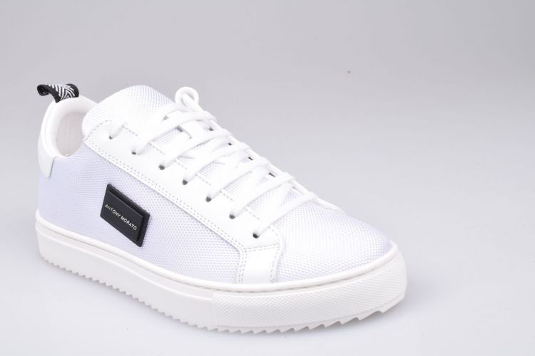 A. Morato Shoes Veter Wit heren (MORATO SNEAKER - MMFW01393-LE500019 1000 White) - Mayday (Aalst)