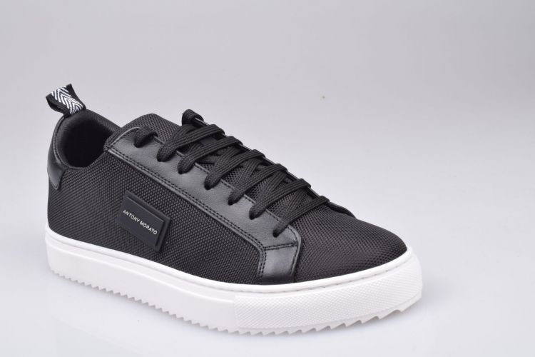 A. Morato Shoes Veter Zwart heren (MORATO SNEAKER - MMFW01393-LE500019 9000 Black) - Mayday (Aalst)