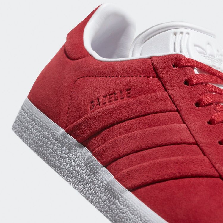 ADIDAS Veter Rood jeugd (ADIDAS GAZELLE STITCH AND TURN - BB6757 ColRed/ColRed/FtwWht) - Mayday (Aalst)