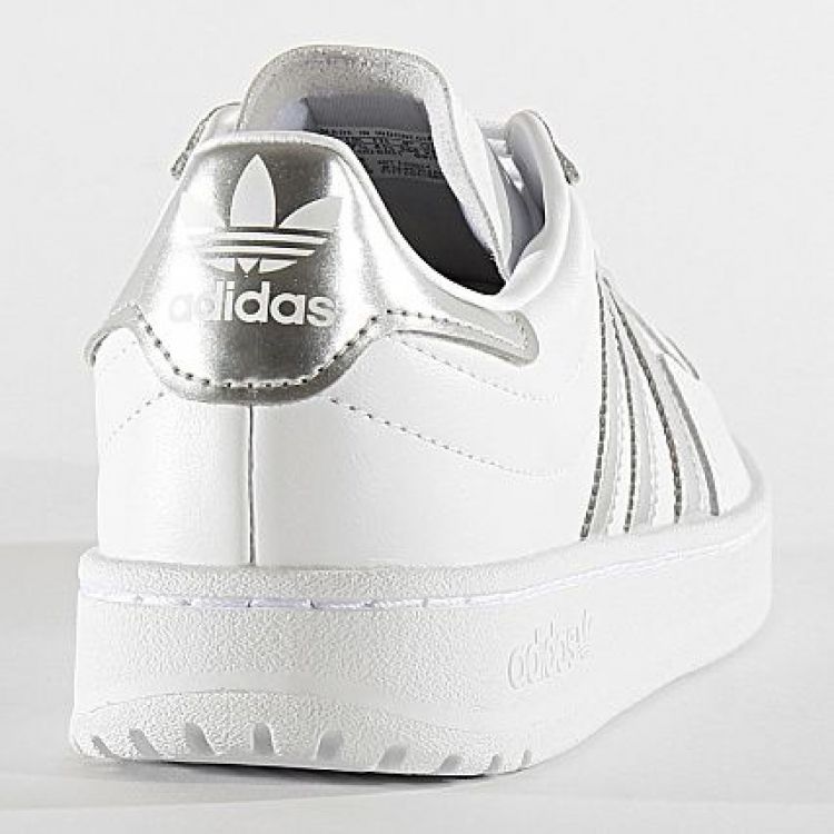 ADIDAS Veter Wit jeugd (TEAM COURT W - EG9824 FtwWht/SilvMt/FtwWht) - Mayday (Aalst)