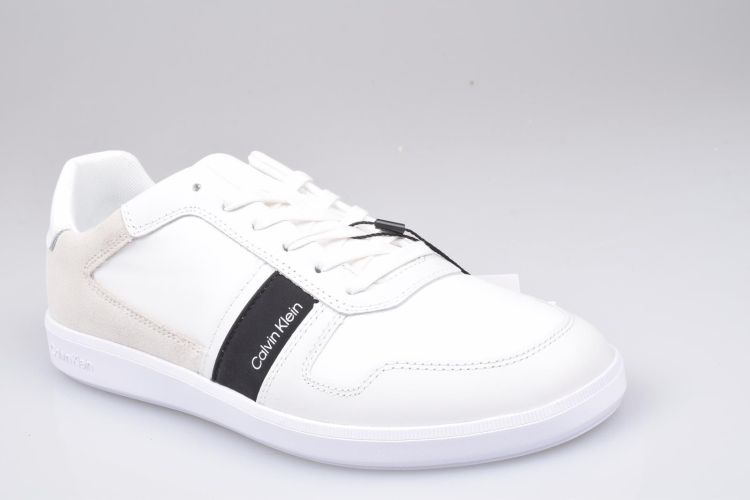 Calvin Klein Jeans Veter Wit heren (CK LOW TOP LACE UP  - HM0HM00491 01S Triple White) - Mayday (Aalst)