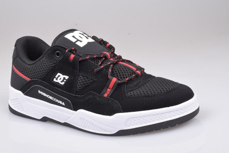 DC SHOES Skate Zwart heren (CONSTRUCT - ADYS100822 KHO Black/Hot Coral) - Mayday (Aalst)