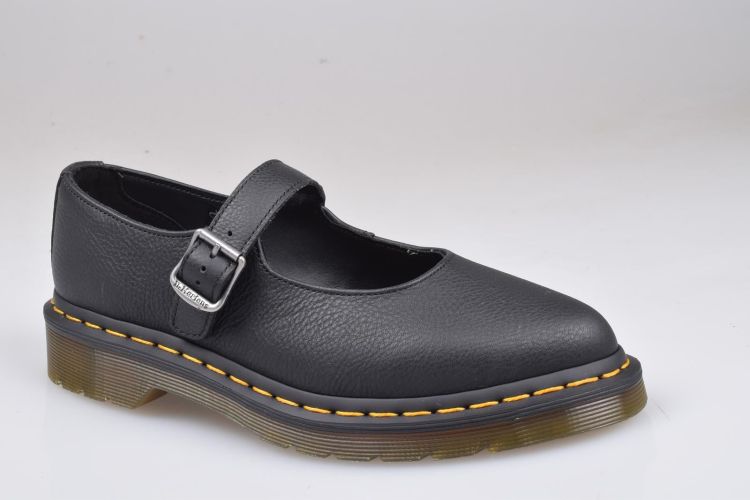 Dr. Martens Mary Jane  Zwart dames (DR MARTENS ELPHIE MJ - 40685001 Virginia Black) - Mayday (Aalst)