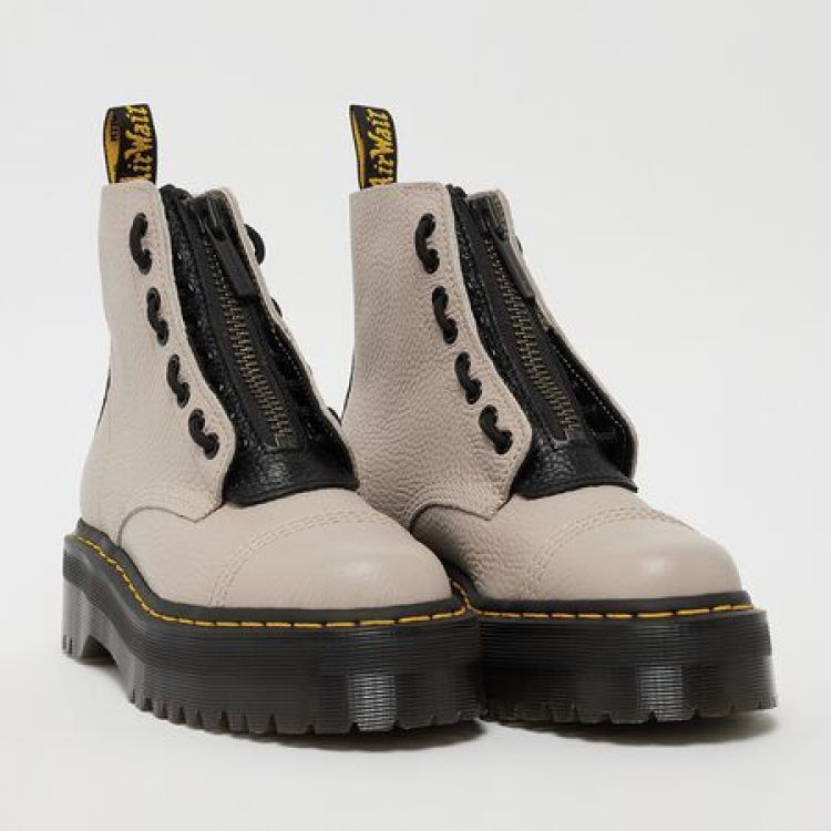 Dr. Martens Bottien Taupe dames (SINCLAIR - 30584348 Vintage Taupe Milled ) - Mayday (Aalst)