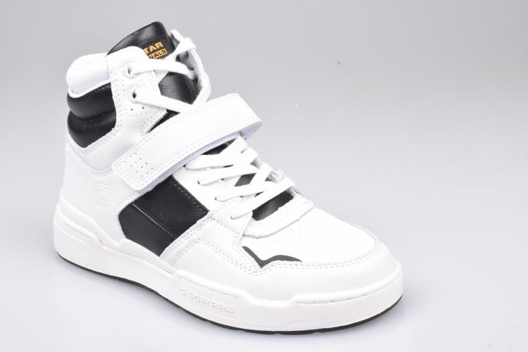 G-STAR RAW Mid Wit dames (ATTACC MID BLK - 2211 040709 1909 Wht Blk) - Mayday (Aalst)