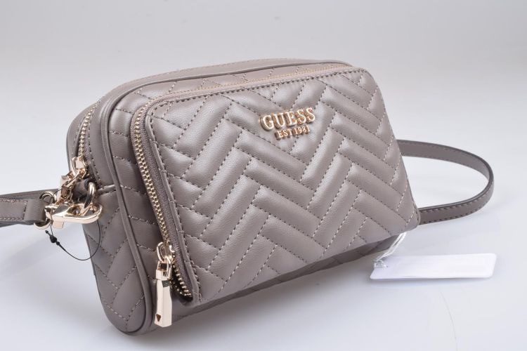 Guess Accessoires  Taupe dames (GUESS Anning Camera Crossbody - QG950814 Dark Taupe) - Mayday (Aalst)