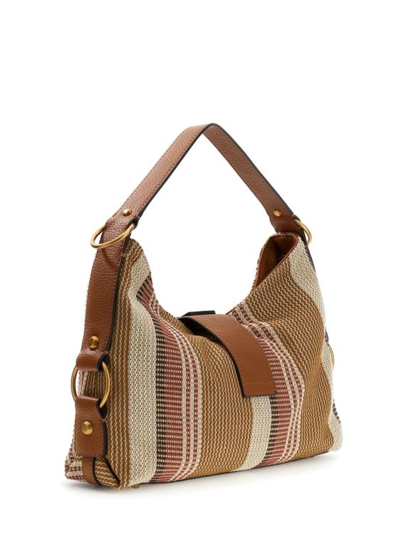 Guess Accessoires  Cognac dames (GUESS Camden - AB930818 Cognac Multi) - Mayday (Aalst)