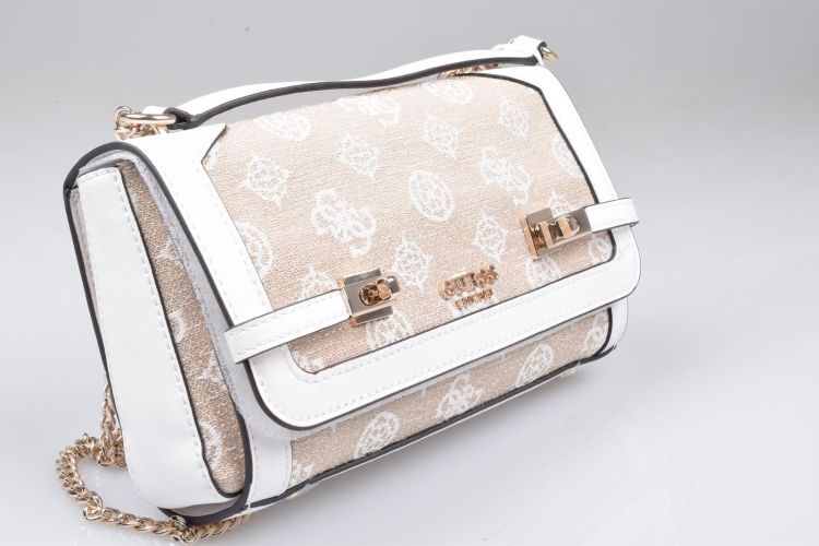 Guess Accessoires  Beige dames (GUESS Loralee - JG922621 White Logo) - Mayday (Aalst)