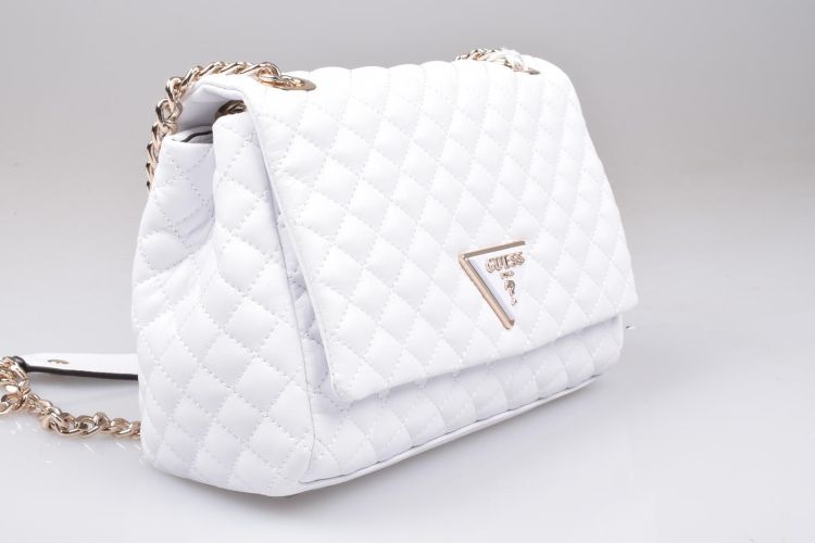 Guess Accessoires  Wit dames (GUESS Rianee Quilt - QG923621 White) - Mayday (Aalst)