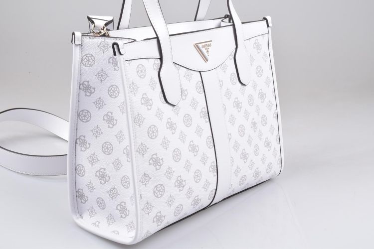 Guess Accessoires  Wit dames (GUESS Silvana 2 compartment tote - PM866522 White Logo) - Mayday (Aalst)