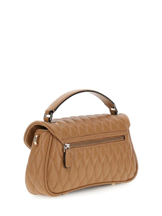 Guess Accessoires  Beige dames (GUESS Valla Top Handle Flap - QG812220 Beige) - Mayday (Aalst)