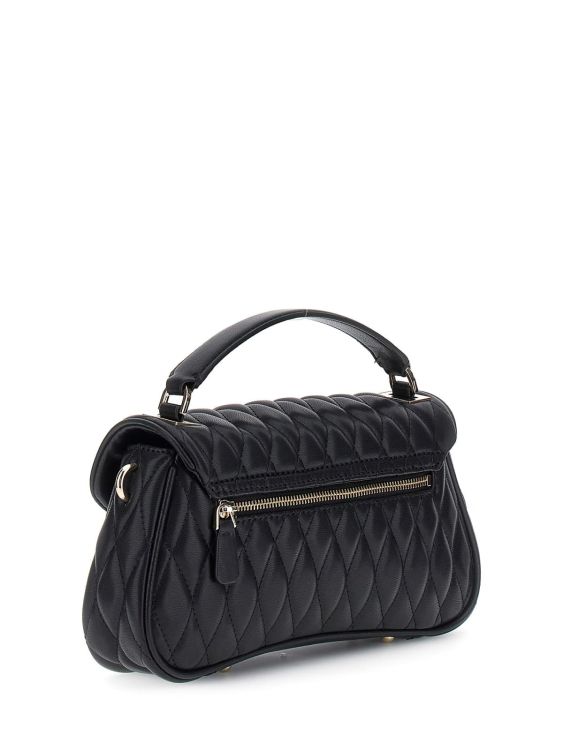 Guess Accessoires  Zwart dames (GUESS Valla Top Handle Flap - QG812220 Black) - Mayday (Aalst)