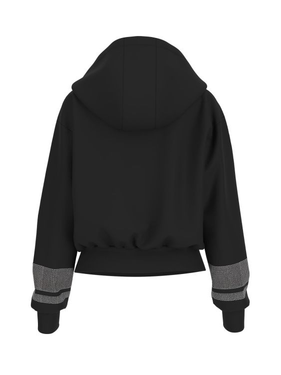 Guess Clothes  Zwart dames (BERTHE HOODIE SWEATSHIRT - V6RQ02KCAY2 JBLK) - Mayday (Aalst)