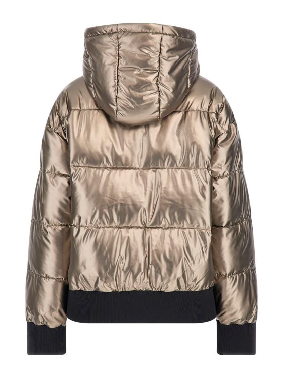 Guess Clothes  Brons dames (Bice Metallic Hoodie Puffer - W4BL37WGK00 MTBZ Metallic Bron) - Mayday (Aalst)