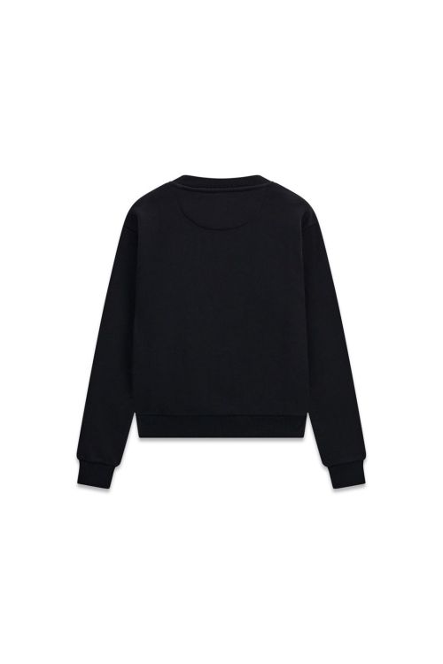 Guess Clothes  Zwart dames (CN Allover 4G Crystals Sweatshirt - W6BQ14K6060 JBLK) - Mayday (Aalst)