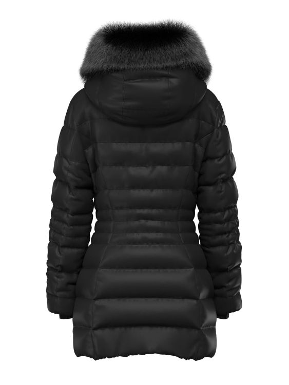 Guess Clothes  Zwart dames (Jolanda Stretch Puffer - W6BL77W4713 JBLK) - Mayday (Aalst)