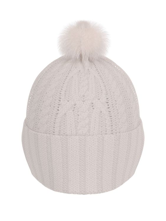 Guess Clothes  Ecru dames (Kendra Cable Beanie - W5BZ15Z3362 G012 Cream White) - Mayday (Aalst)