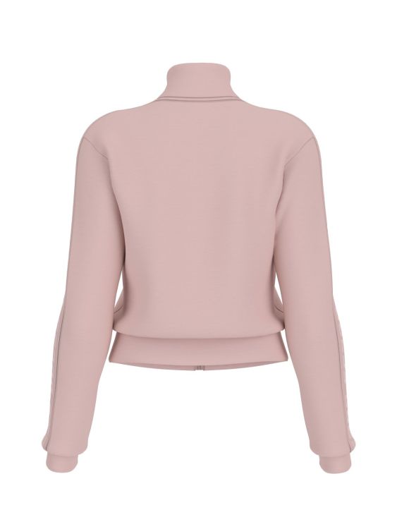 Guess Clothes  Rose dames (NEW ALLIE SCUBA ZIP SWEATSHIRT - V2YQ17K7UW2 G6O1 Dolly Pink) - Mayday (Aalst)
