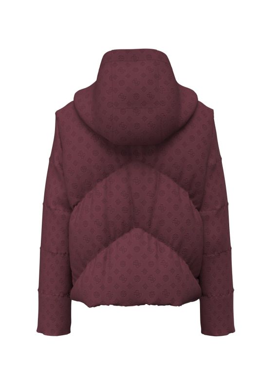 Guess Clothes  Bordeau dames (New Daisy Crop Logo Puffer - W6BL56W4195 G596 ) - Mayday (Aalst)