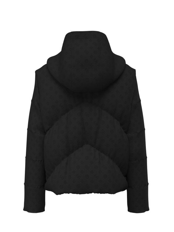 Guess Clothes  Zwart dames (New Daisy Crop Logo Puffer - W6BL56W4195 JBLK) - Mayday (Aalst)