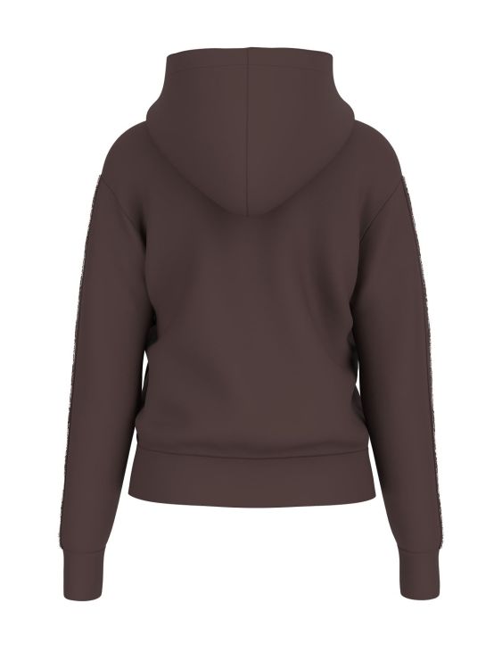 Guess Clothes  Bruin dames (New Hooded Scuba Sweatshirt - W5YQ05KBYE2 G1EB Regal Brown) - Mayday (Aalst)