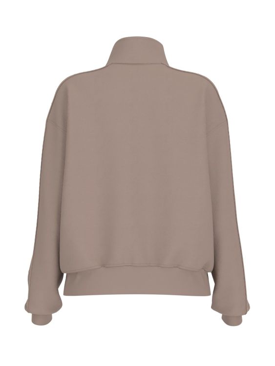 Guess Clothes  Taupe dames (OCTAVIA HIGH NECK FULL ZIP  - V5BQ15KCX22 G1K8 Silk Taupe) - Mayday (Aalst)