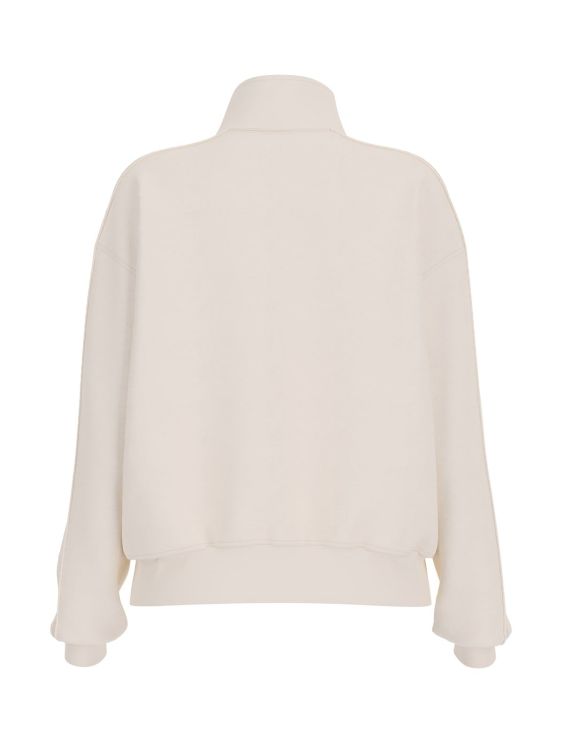 Guess Clothes  Beige dames (OCTAVIA HIGH NECK FULL ZIP SWEATER - V5BQ15KCX22 G027) - Mayday (Aalst)