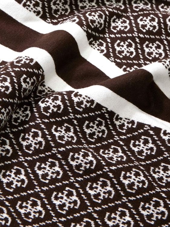 Guess Clothes  Bruin dames (Sevyn 4G Logo Scarf Swtr - W4BZ22Z3JD2 FNHT 4G Brown and ) - Mayday (Aalst)