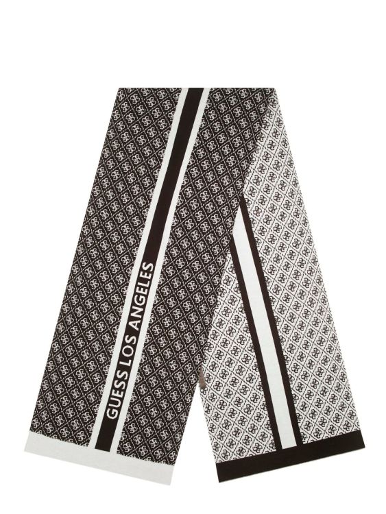 Guess Clothes  Bruin dames (Sevyn 4G Logo Scarf Swtr - W4BZ22Z3JD2 FNHT 4G Brown and ) - Mayday (Aalst)