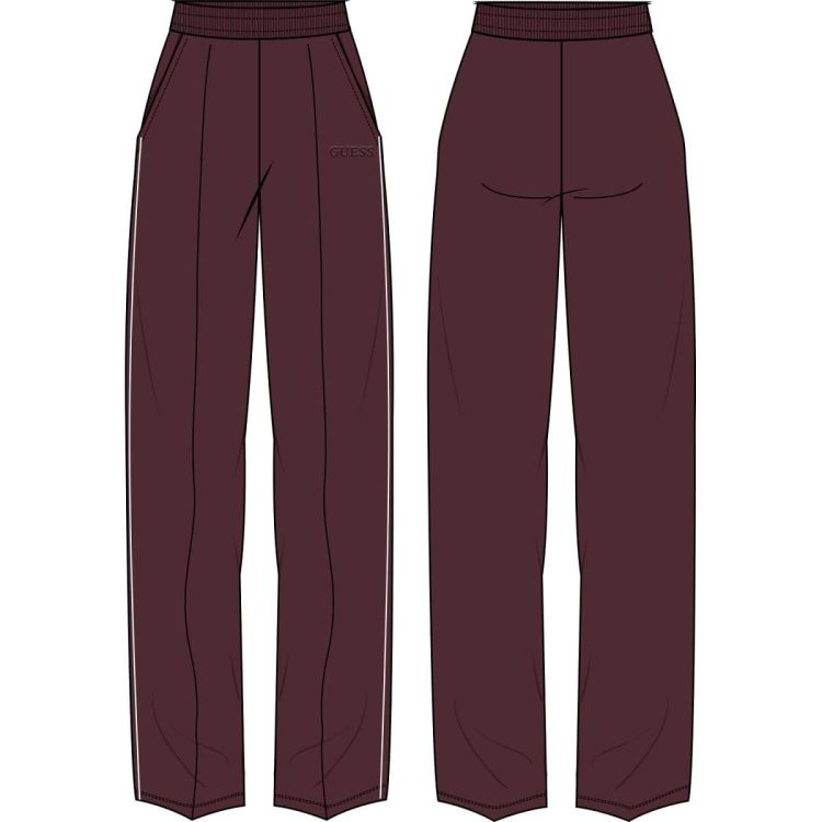 Guess Clothes  Bordeau dames (Sibilla Straight Leg  - V6BB05K6265 G596 ) - Mayday (Aalst)
