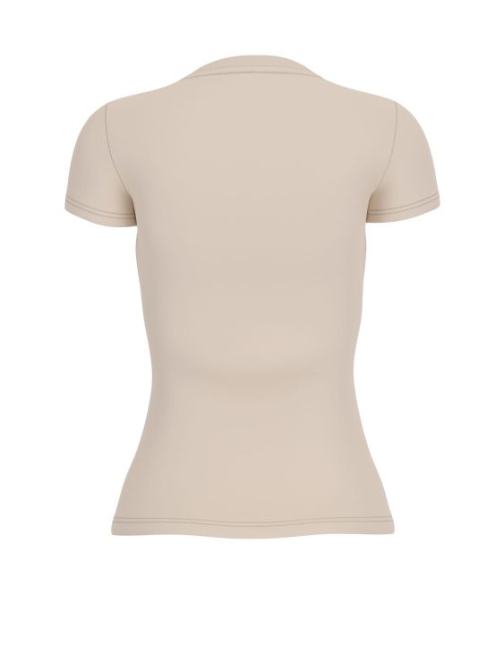 Guess Clothes   dames (SS CN ZEBRA TRIANGLE TEE - W6GI19K3042 G1M5) - Mayday (Aalst)