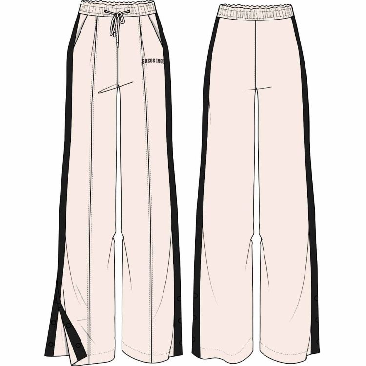 Guess Clothes   dames (SUZANNE STRAIGHT LEG PANT - V5RB00KCO72 G6F4 New angel Win) - Mayday (Aalst)