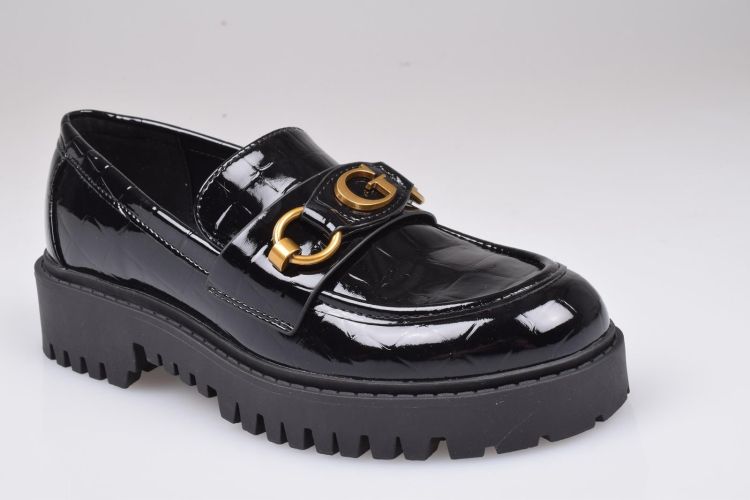 Guess Shoes Mocassin Zwart dames (GUESS MOCCASIN - FL82ORPEL14 Black) - Mayday (Aalst)