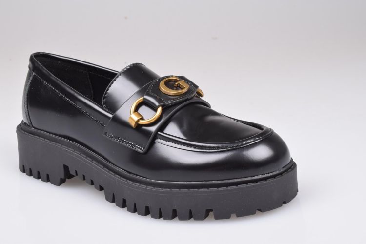 Guess Shoes Mocassin Zwart dames (GUESS MOCCASIN - FL8ONRLEA14 Black) - Mayday (Aalst)