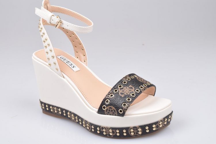 Guess Shoes Sandaal Beige dames (GUESS SANDAAL - FL6OLDFAL04 CREAM) - Mayday (Aalst)