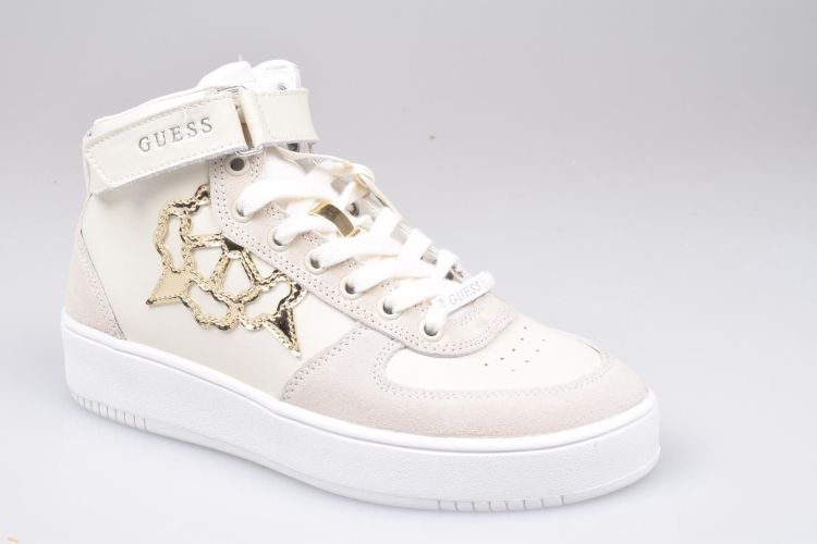 Guess Shoes Veter Beige dames (GUESS SNEAKER MID - FL7VYVLEA12 IVORY) - Mayday (Aalst)