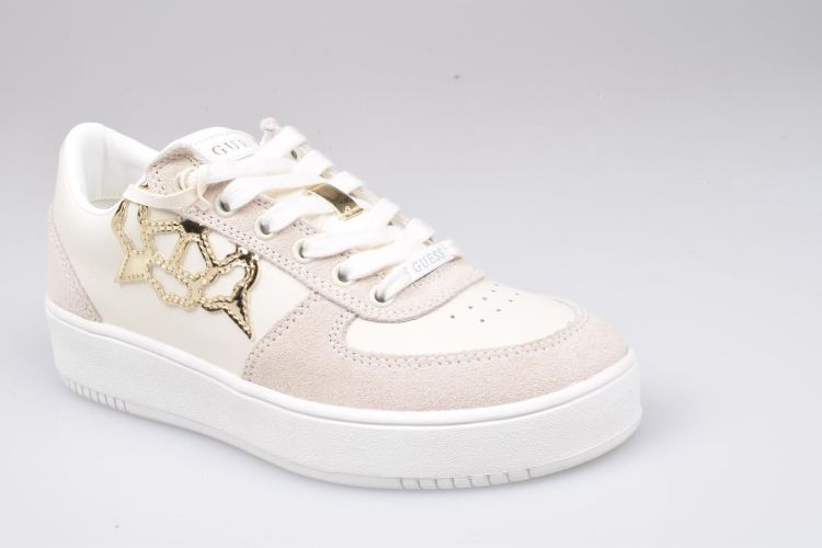 Guess Shoes Veter Beige dames (GUESS SNEAKER - FL7SINLEA12 IVORY) - Mayday (Aalst)