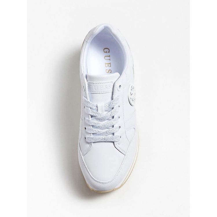 Guess Shoes Veter Wit dames (GUESS SNEAKER - FL5DEAELE12 White) - Mayday (Aalst)