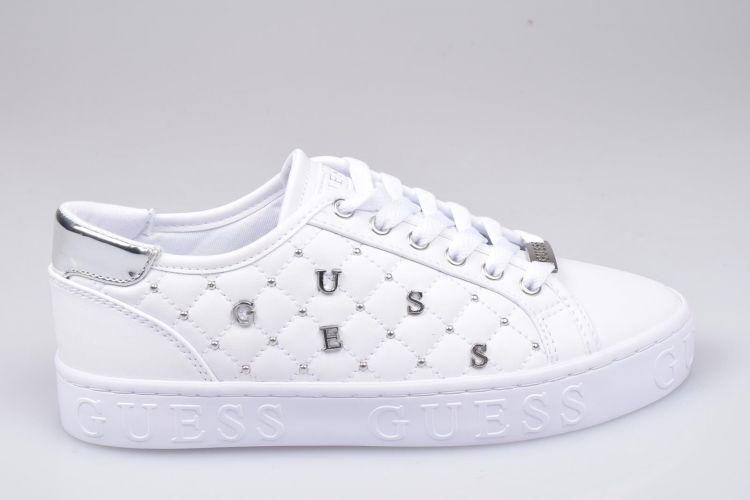 Guess Shoes Veter Wit dames (GUESS SNEAKER - FL5GLAELE12 White) - Mayday (Aalst)