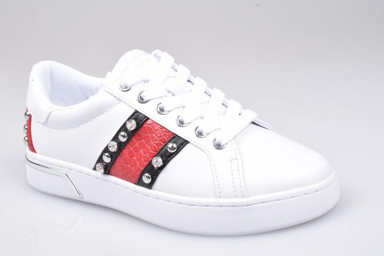 Guess Shoes Veter Wit dames (GUESS SNEAKER  - FL6RICPAT12 OffWhite) - Mayday (Aalst)
