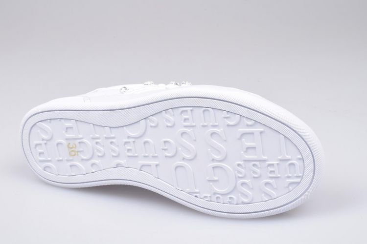 Guess Shoes Veter Wit dames (GUESS SNEAKER  - FL6RICPEL12 WHITE) - Mayday (Aalst)