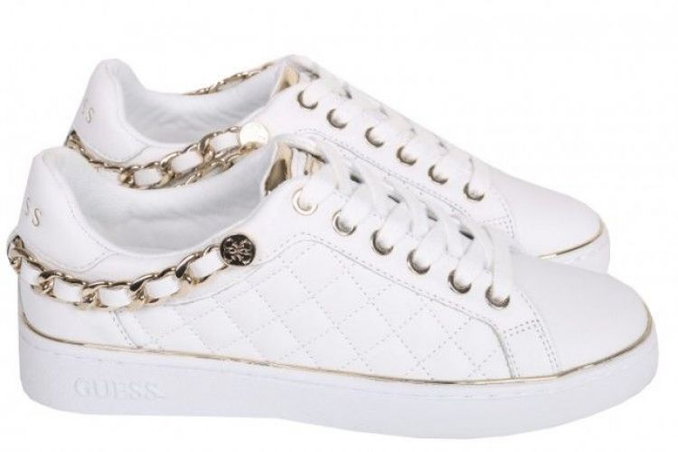 Guess Shoes Veter Wit dames (GUESS SNEAKER - FL7BRSELE12 WHIGO) - Mayday (Aalst)