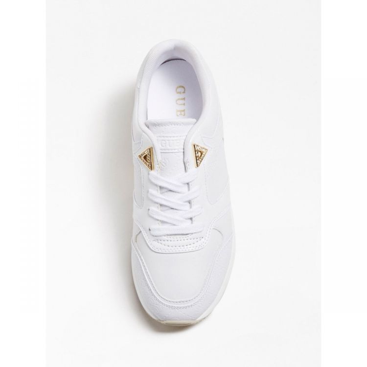 Guess Shoes Veter Wit dames (GUESS SNEAKER - FL7MOVELL12 White) - Mayday (Aalst)