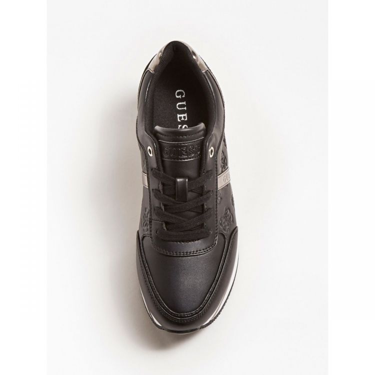 Guess Shoes Veter Zwart dames (GUESS SNEAKER - FL7DFEFAL12 BLACK) - Mayday (Aalst)