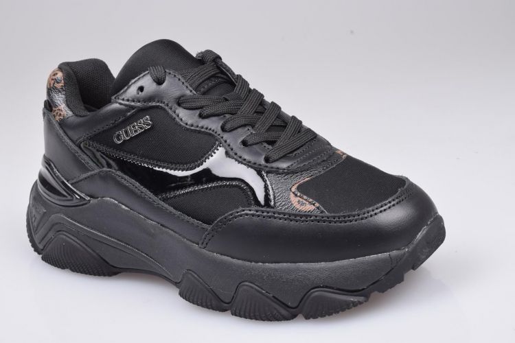 Guess Shoes Veter Zwart dames (GUESS SNEAKER  - FL8SN2FAL12 Black) - Mayday (Aalst)